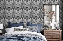 Обои 6089 фото в интерьере спальни превью