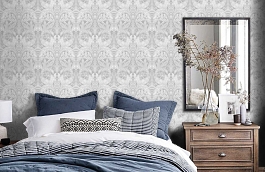 Обои 6090 фото в интерьере спальни превью