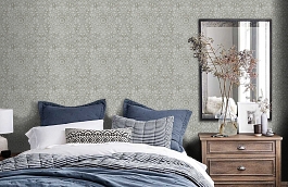 Обои 6464 фото в интерьере спальни превью