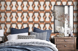 Обои 6474 фото в интерьере спальни превью