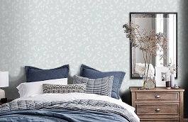 Обои 7022 фото в интерьере спальни превью