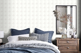 Обои 7151 фото в интерьере спальни превью