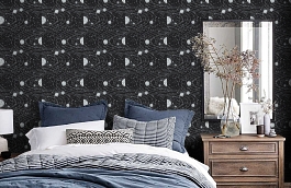 Обои 8802 фото в интерьере спальни превью