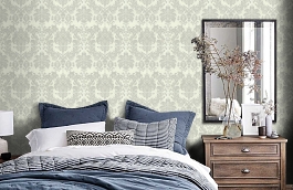 Обои B1041101 фото в интерьере спальни превью