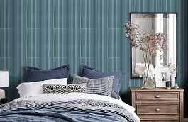 Обои BL31206 фото в интерьере спальни превью