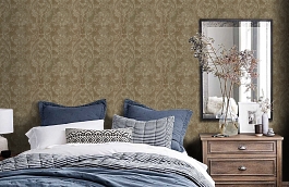 Обои BP60605 фото в интерьере спальни превью