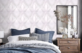 Обои 4811-26 фото в интерьере спальни превью