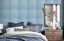 Обои CHA005 фото в интерьере спальни превью