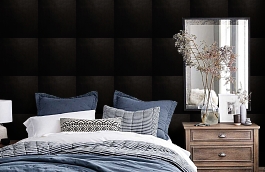 Обои CHA008 фото в интерьере спальни превью