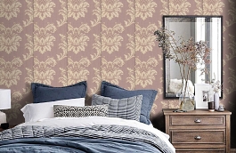 Обои FD20303 фото в интерьере спальни превью