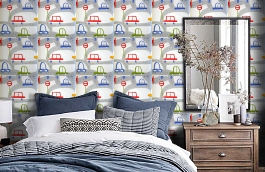 Обои 1208 фото в интерьере спальни превью