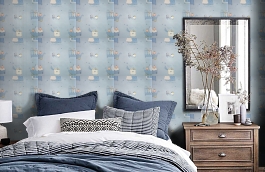 Обои 1222 фото в интерьере спальни превью