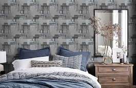 Обои 2655 фото в интерьере спальни превью