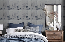 Обои 2664 фото в интерьере спальни превью