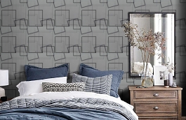 Обои 2665 фото в интерьере спальни превью