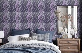 Обои 2686 фото в интерьере спальни превью