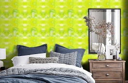 Обои 511-1 фото в интерьере спальни превью