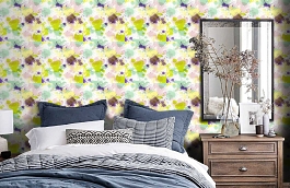 Обои 513-4 фото в интерьере спальни превью