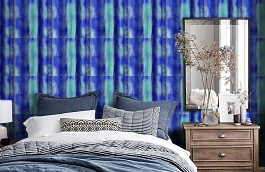 Обои 518-4 фото в интерьере спальни превью