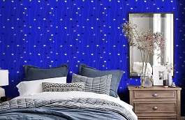 Обои 519-3 фото в интерьере спальни превью