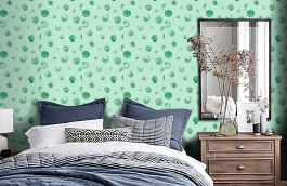 Обои 6100023 фото в интерьере спальни превью