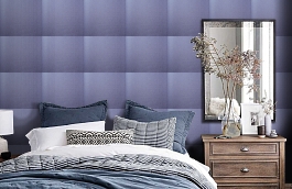 Обои 6520-4 фото в интерьере спальни превью