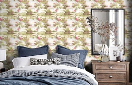 Обои 90311 фото в интерьере спальни превью