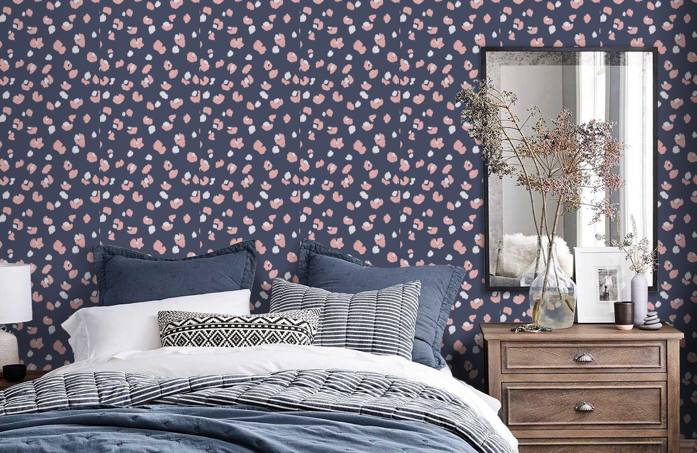 Обои 91071 фото в интерьере спальни