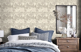 Обои 98573 фото в интерьере спальни превью