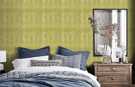 Обои BA2106 фото в интерьере спальни превью