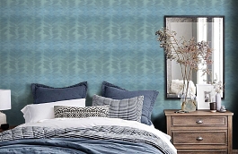 Обои BA2107 фото в интерьере спальни превью