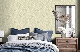 Обои BA2405 фото в интерьере спальни превью