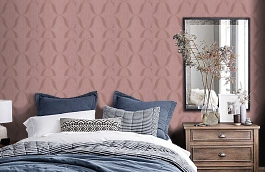 Обои BT3101 фото в интерьере спальни превью