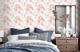 Обои DC 50102 фото в интерьере спальни превью