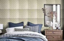 Обои FG060J121 фото в интерьере спальни превью