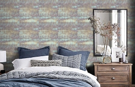 Обои FJ040207 фото в интерьере спальни превью