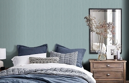 Обои LV1105 фото в интерьере спальни превью