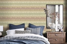 Обои RN70001 фото в интерьере спальни превью