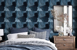 Обои VP3202 фото в интерьере спальни превью