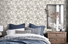 Обои WP0100603 фото в интерьере спальни превью