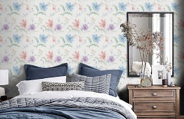 Обои 32455 фото в интерьере спальни превью