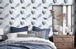 Обои 55319 фото в интерьере спальни превью