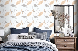 Обои 55320 фото в интерьере спальни превью