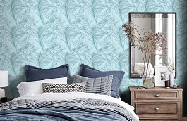 Обои 55715 фото в интерьере спальни превью