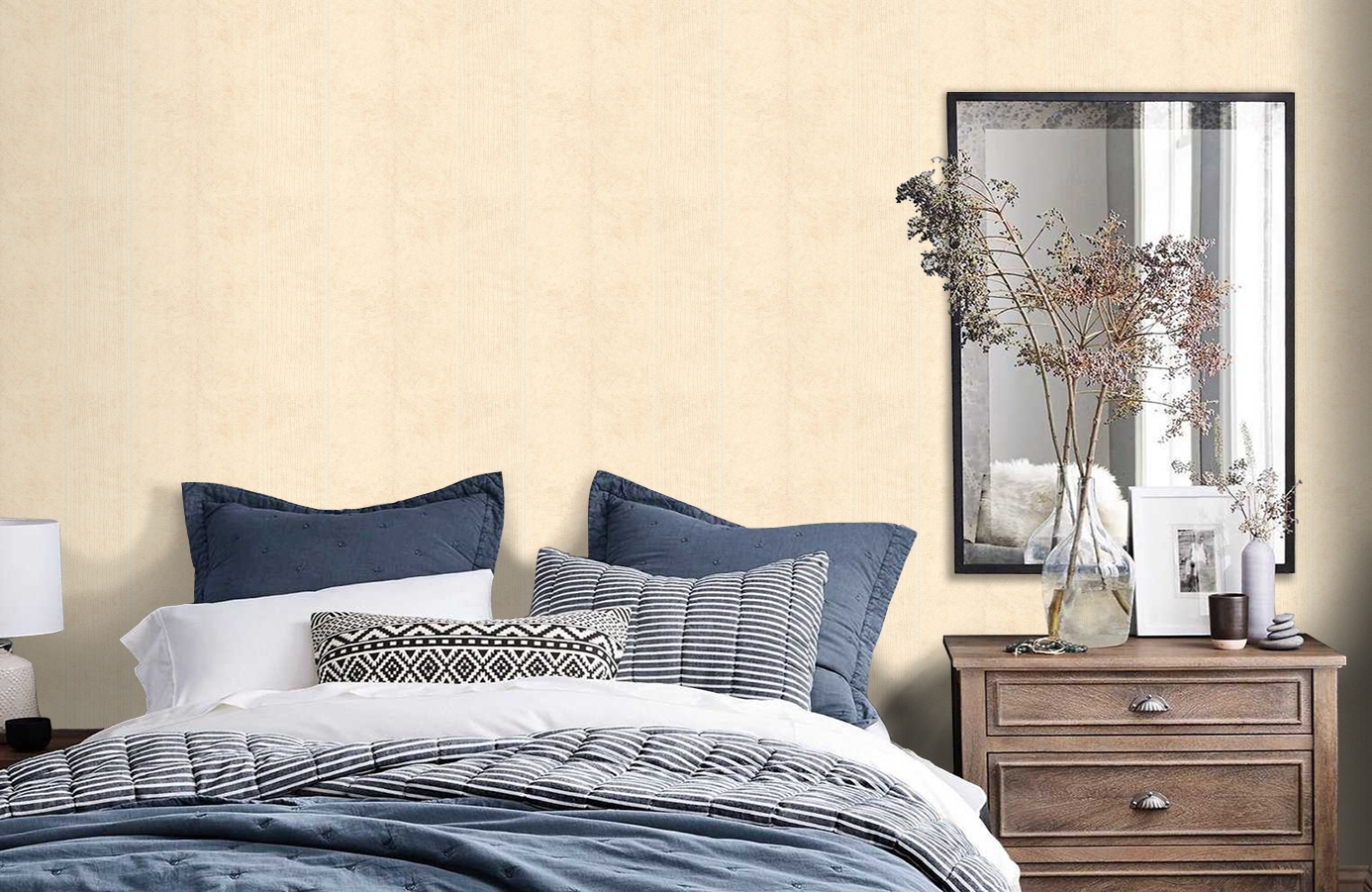 Обои 56846 фото в интерьере спальни