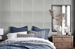 Обои 02403-32 фото в интерьере спальни превью