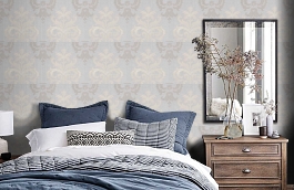 Обои 073439 фото в интерьере спальни превью