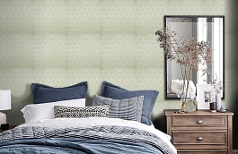 Обои 078670 фото в интерьере спальни превью