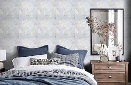 Обои 078823 фото в интерьере спальни превью