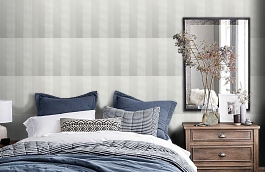 Обои 098722 фото в интерьере спальни превью